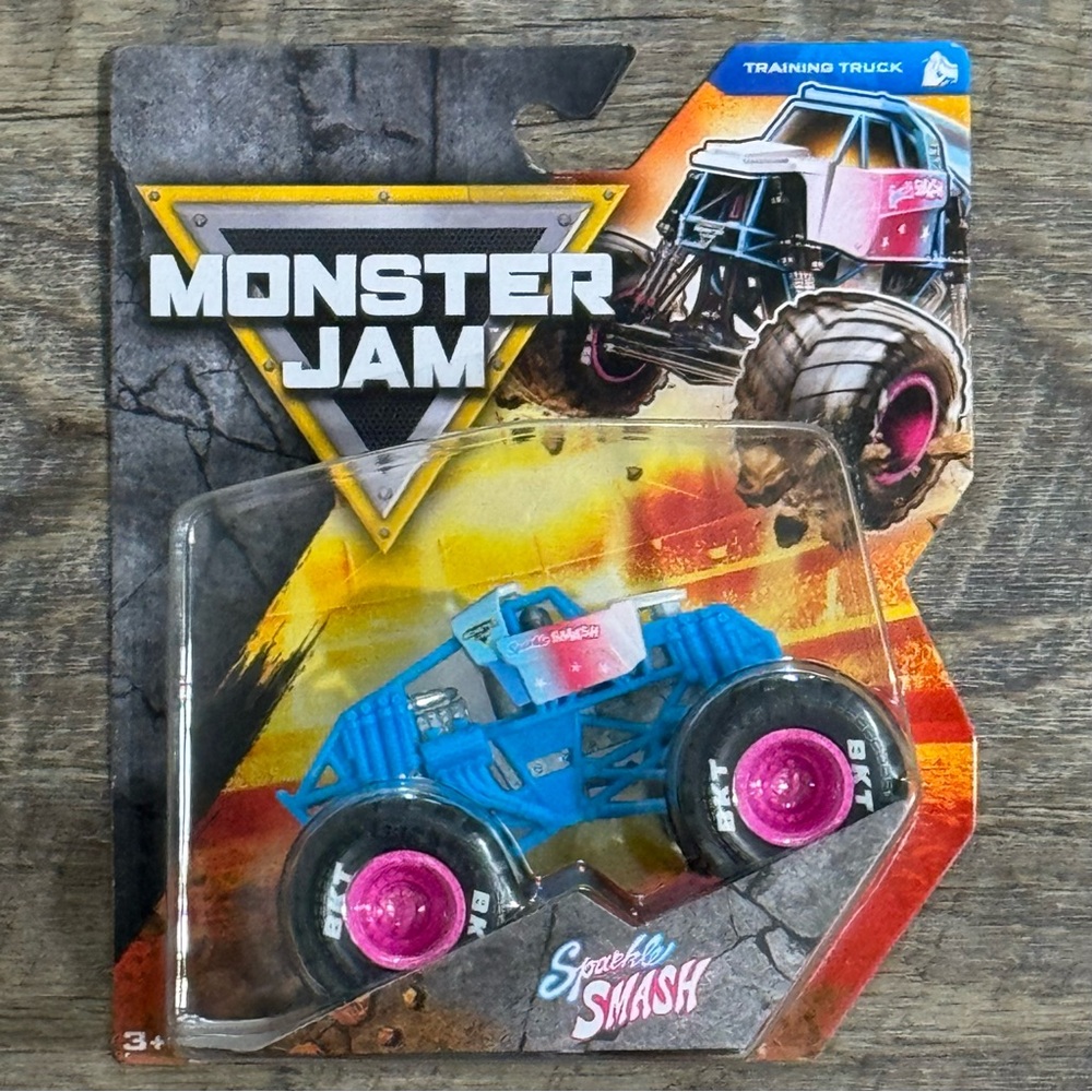 Monster Jam Sparkle Smash Training Truck